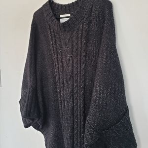 Luxury Sleeved Poncho